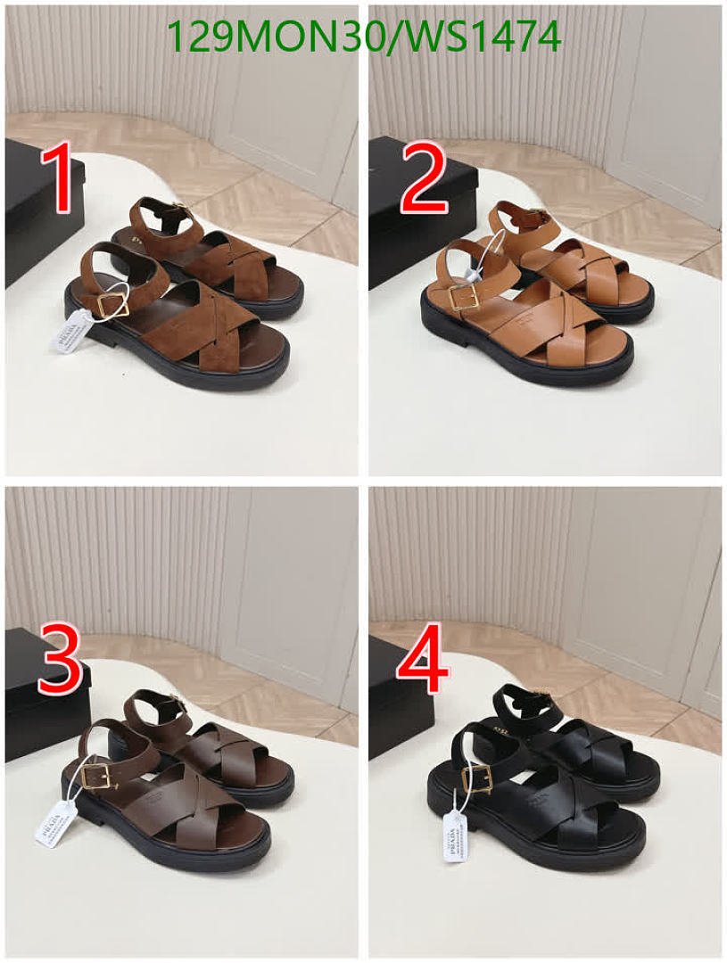 Prada-Women Shoes Code: WS1474 $: 129USD