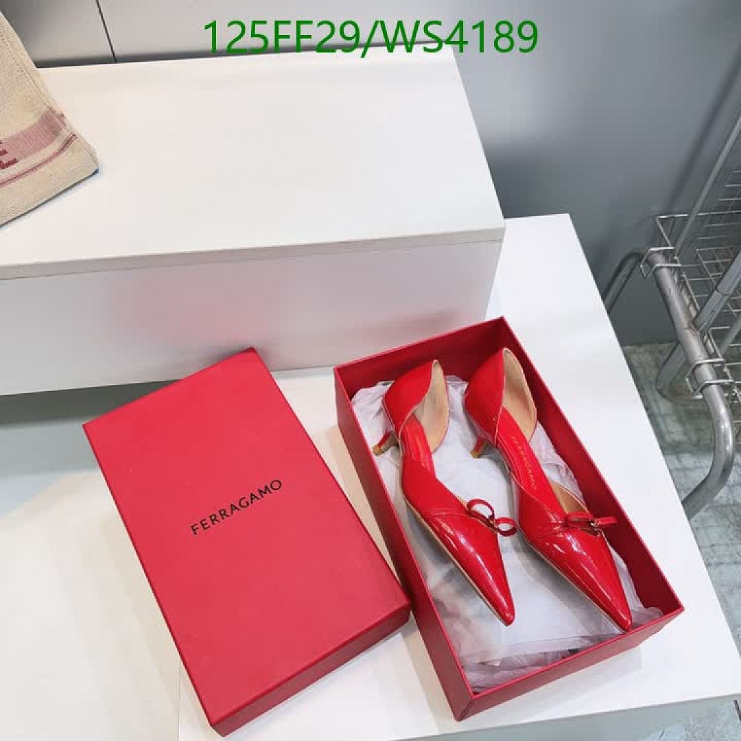 Ferragamo-Women Shoes Code: WS4189 $: 125USD