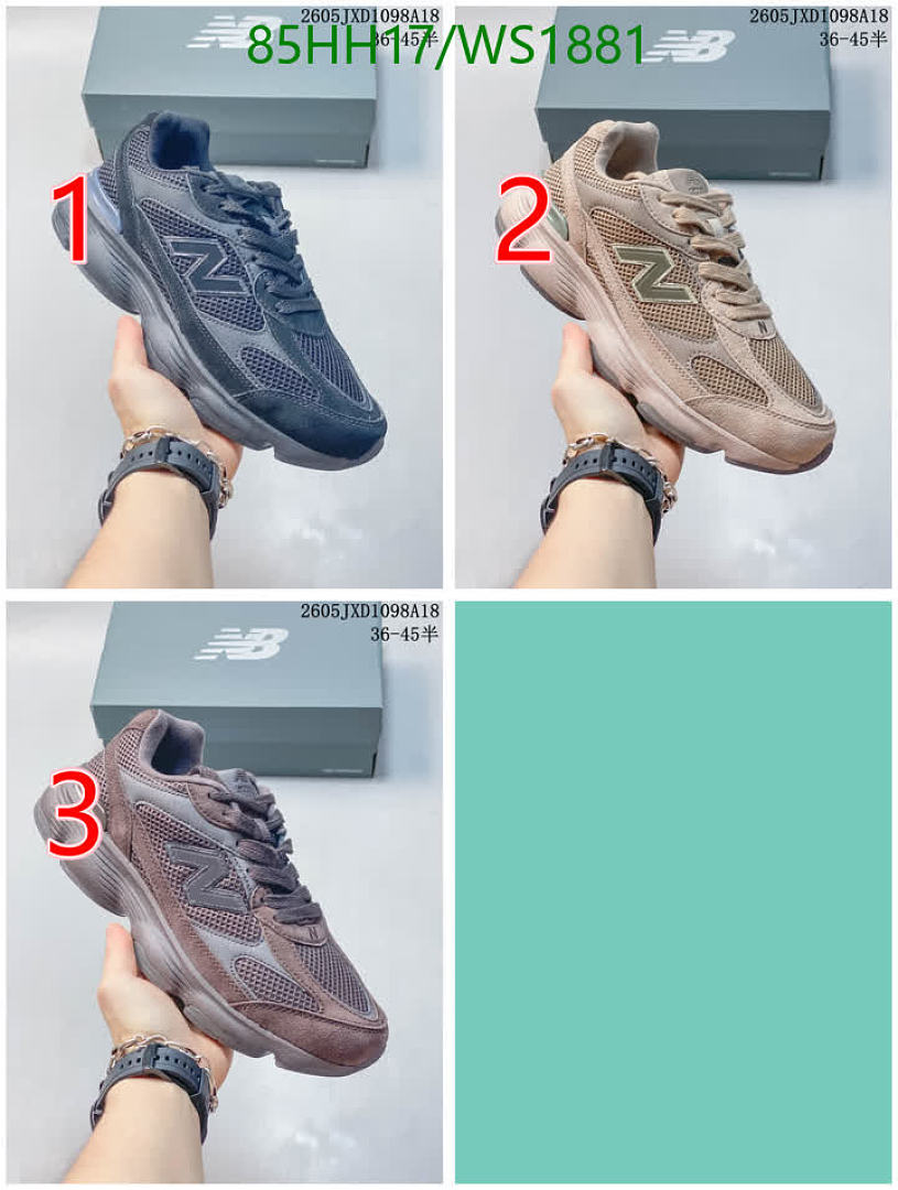 New Balance-Men shoes Code: WS1881 $: 85USD
