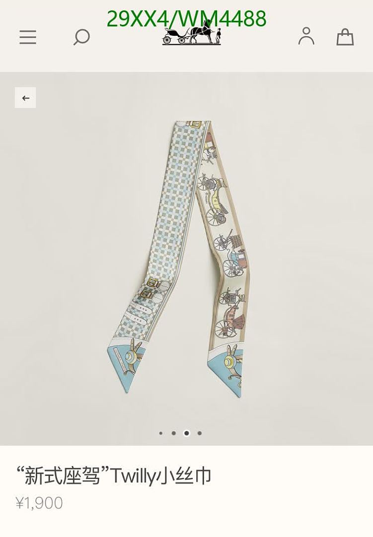 Hermes-Scarf Code: WM4488 $: 29USD