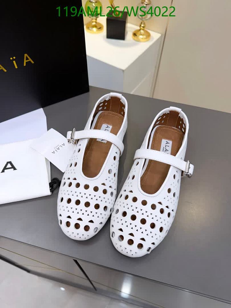 Alaia-Women Shoes Code: WS4022 $: 119USD