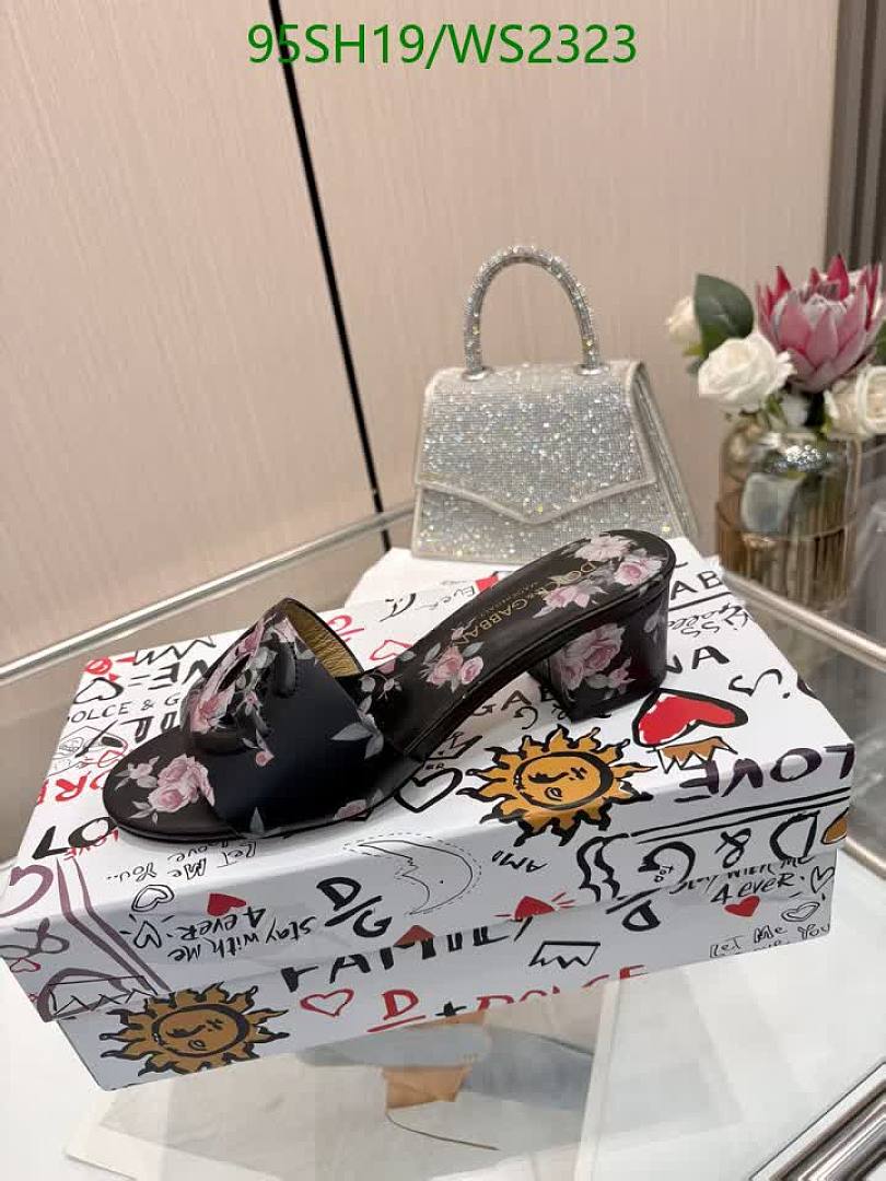 D&G-Women Shoes Code: WS2323 $: 95USD