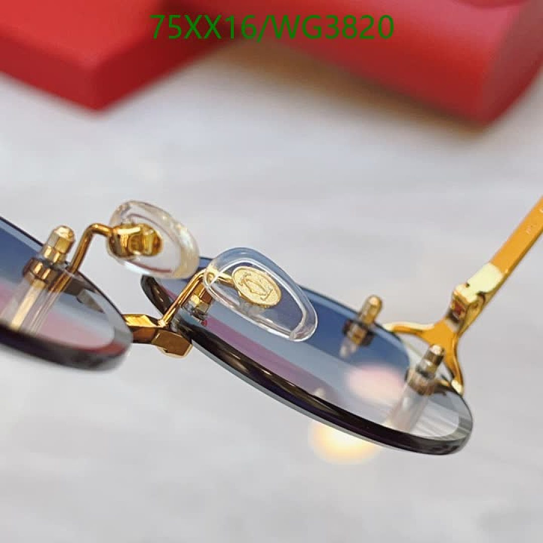 Cartier-Glasses Code: WG3820 $: 75USD