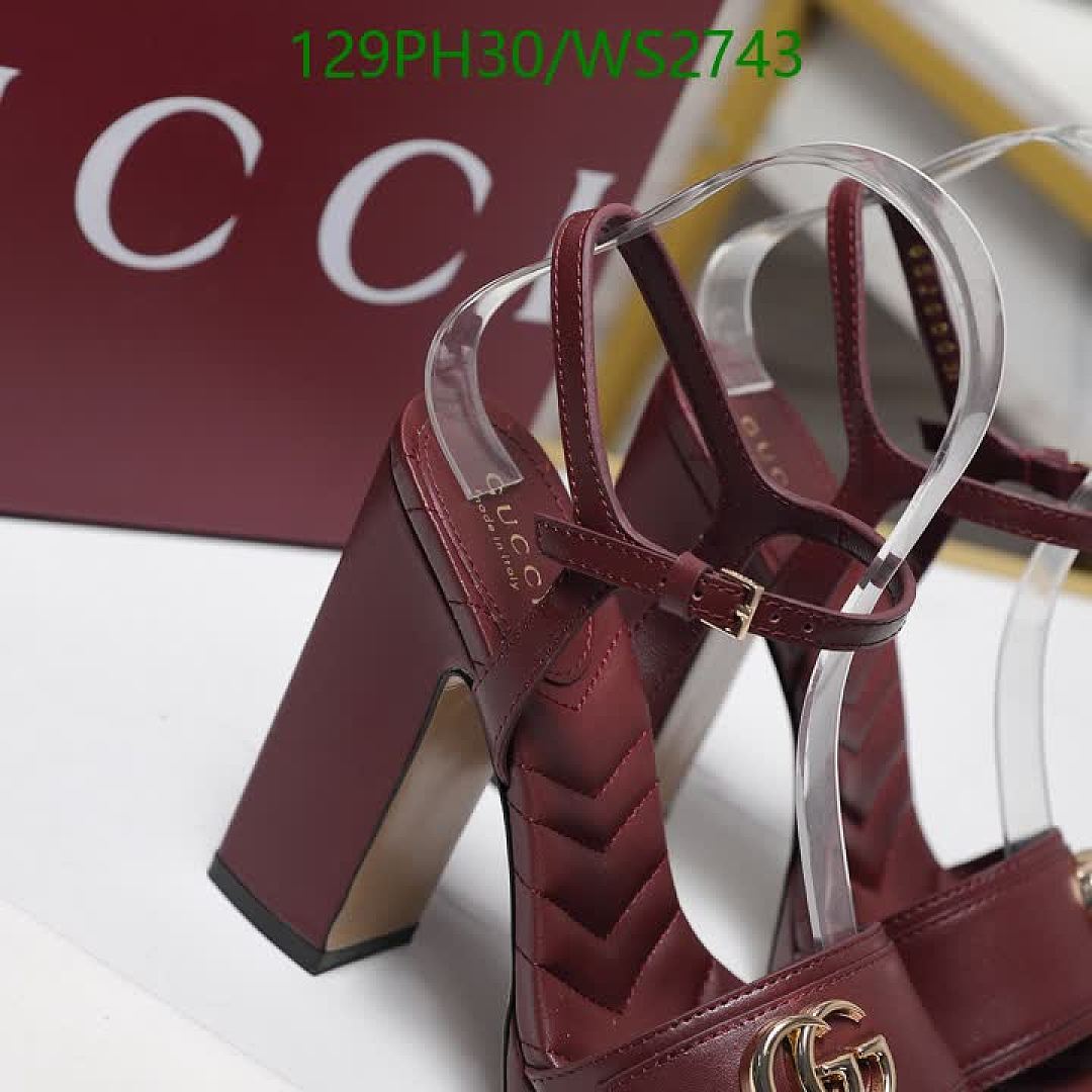 Gucci-Women Shoes Code: WS2743 $: 129USD