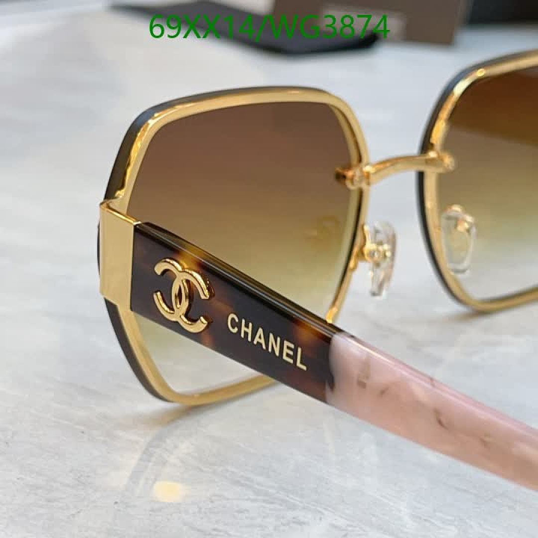 Chanel-Glasses Code: WG3874 $: 69USD