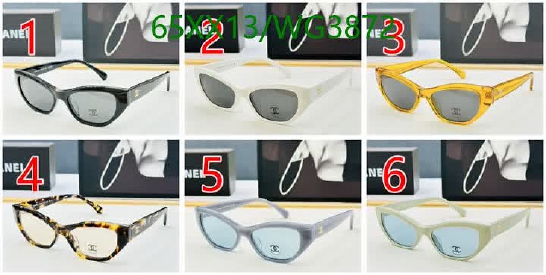 Chanel-Glasses Code: WG3872 $: 65USD