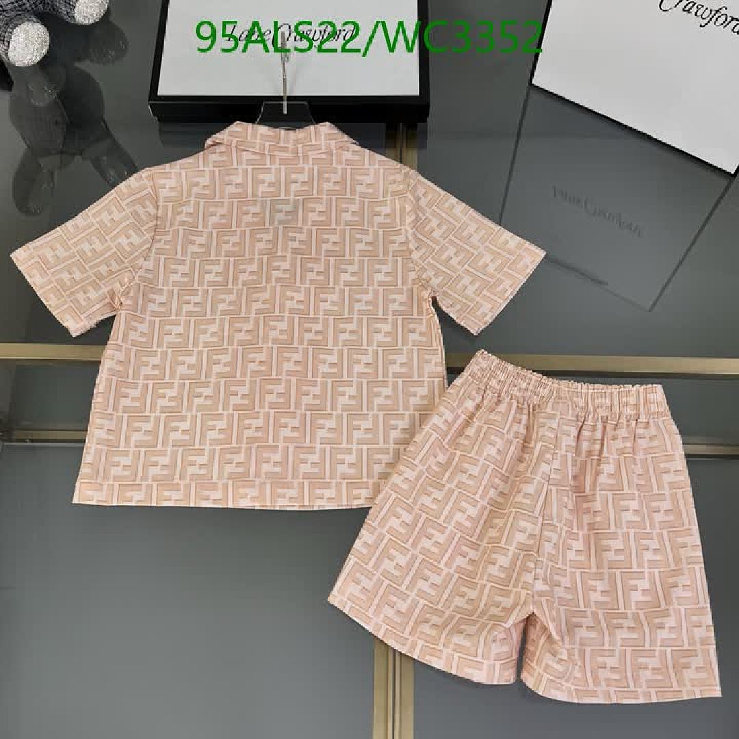 Fendi-Kids clothing Code: WC3352 $: 95USD
