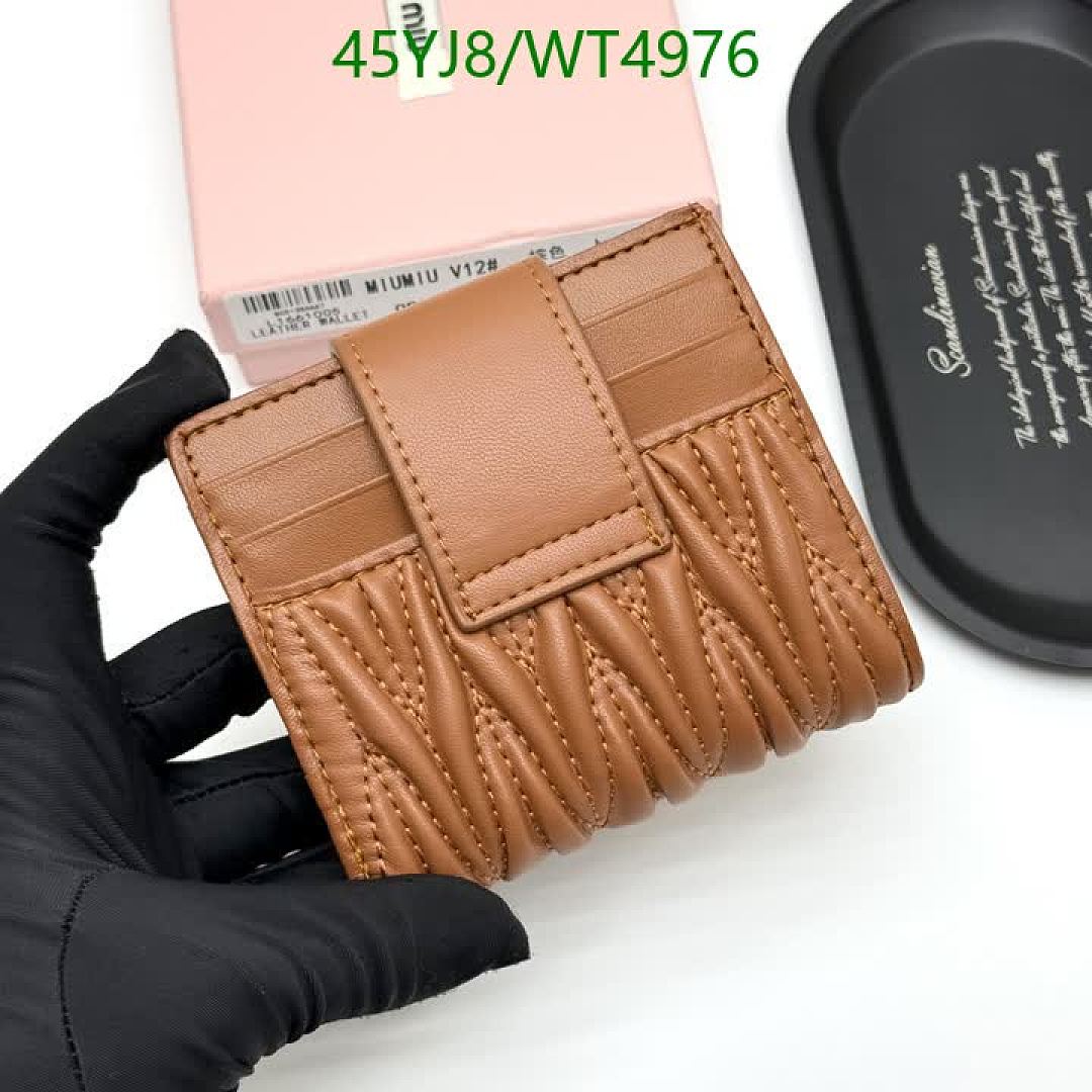Miu Miu-Wallet-4A Quality Code: WT4976 $: 45USD