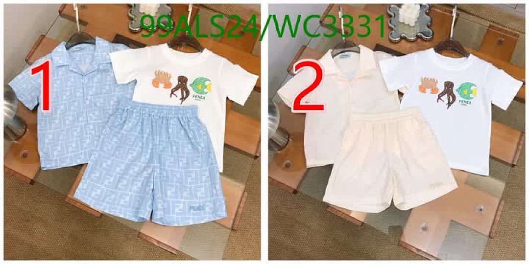 Fendi-Kids clothing Code: WC3331 $: 99USD