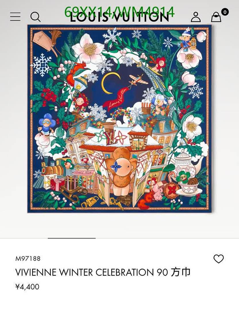 LV-Scarf Code: WM4914 $: 69USD