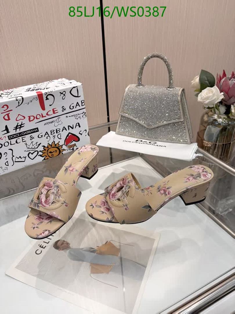 D&G-Women Shoes Code: WS0387 $: 85USD