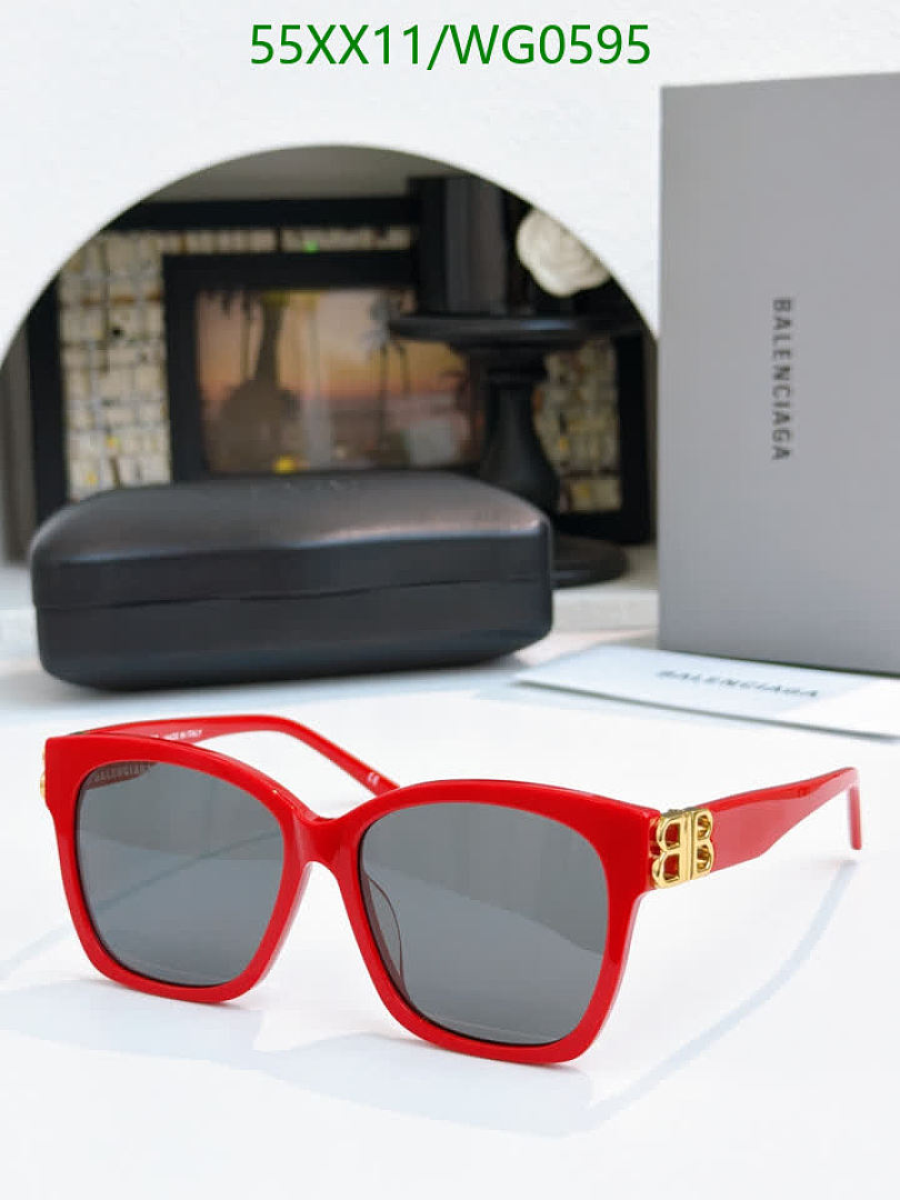 Balenciaga-Glasses Code: WG0595 $: 55USD