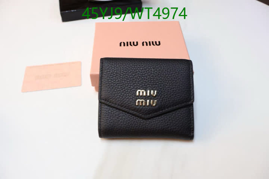 Miu Miu-Wallet-4A Quality Code: WT4974 $: 45USD