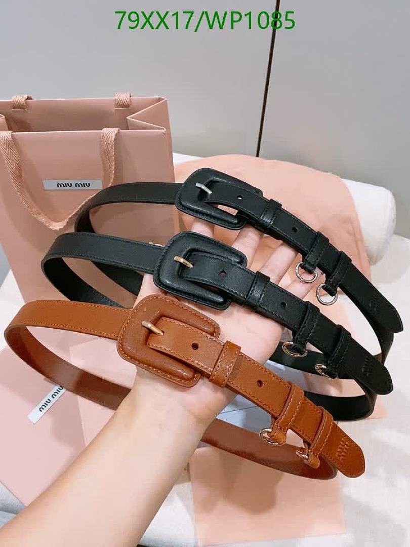 MIU MIU-Belts Code: WP1085 $: 79USD