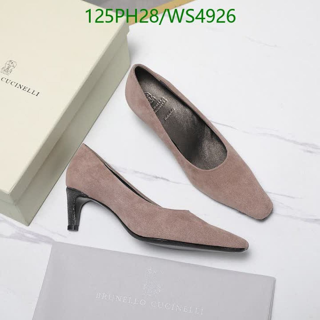 Brunello Cucinelli-Women Shoes Code: WS4926 $: 125USD