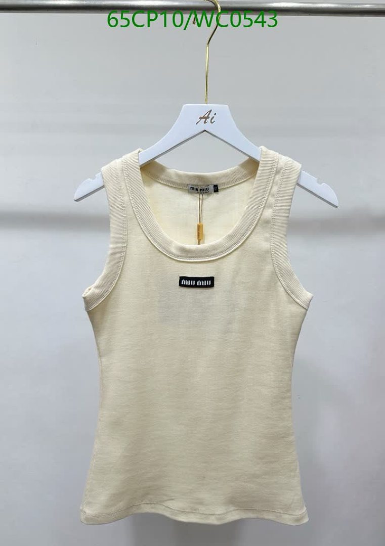 Miu Miu-Clothing Code: WC0543 $: 65USD