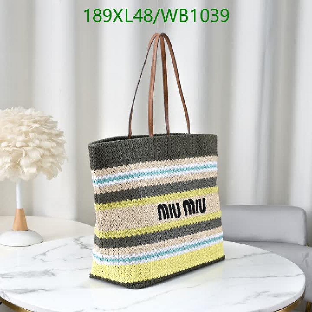 Miu Miu-Bag-Mirror Quality Code: WB1039 $: 189USD