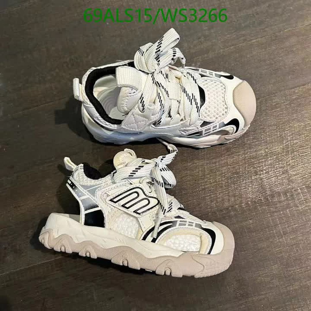 Balenciaga-Kids shoes Code: WS3266 $: 69USD