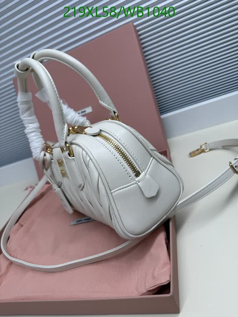 Miu Miu-Bag-Mirror Quality Code: WB1040 $: 219USD