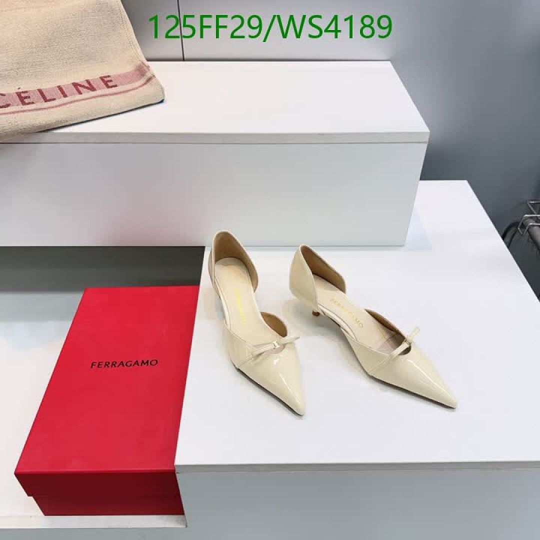 Ferragamo-Women Shoes Code: WS4189 $: 125USD