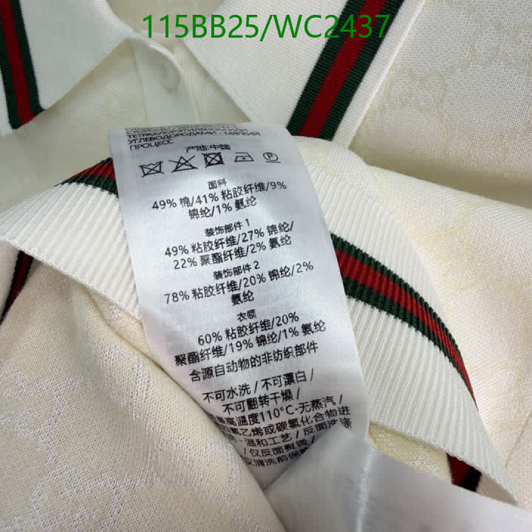Gucci-Clothing Code: WC2437 $: 115USD
