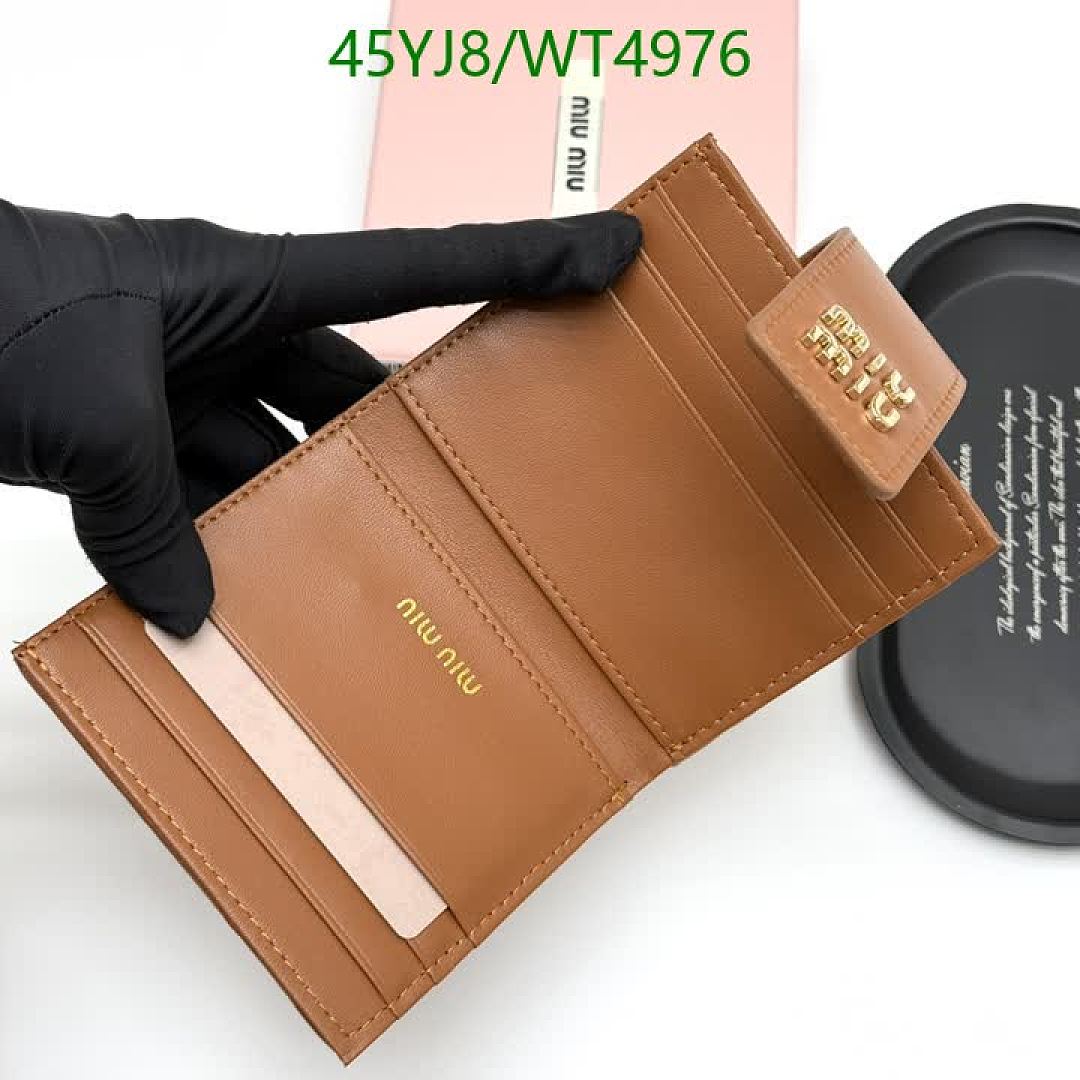 Miu Miu-Wallet-4A Quality Code: WT4976 $: 45USD