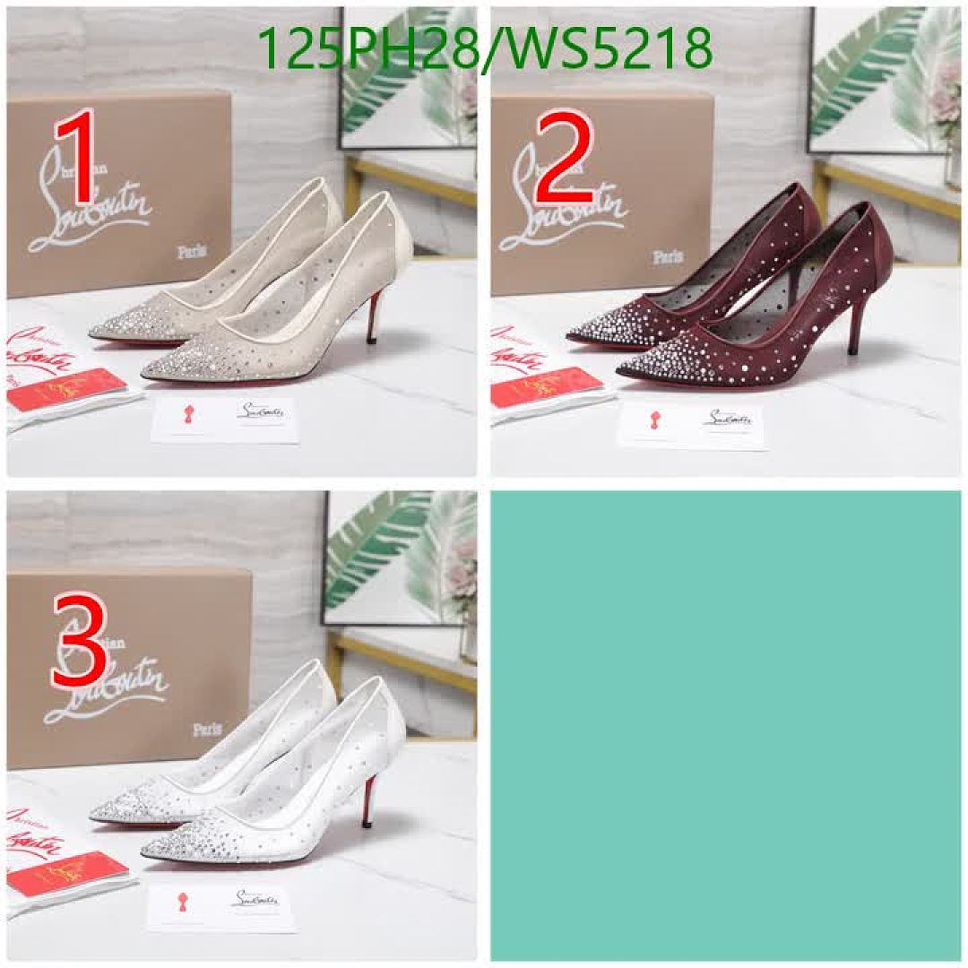 Christian Louboutin-Women Shoes Code: WS5218 $: 125USD
