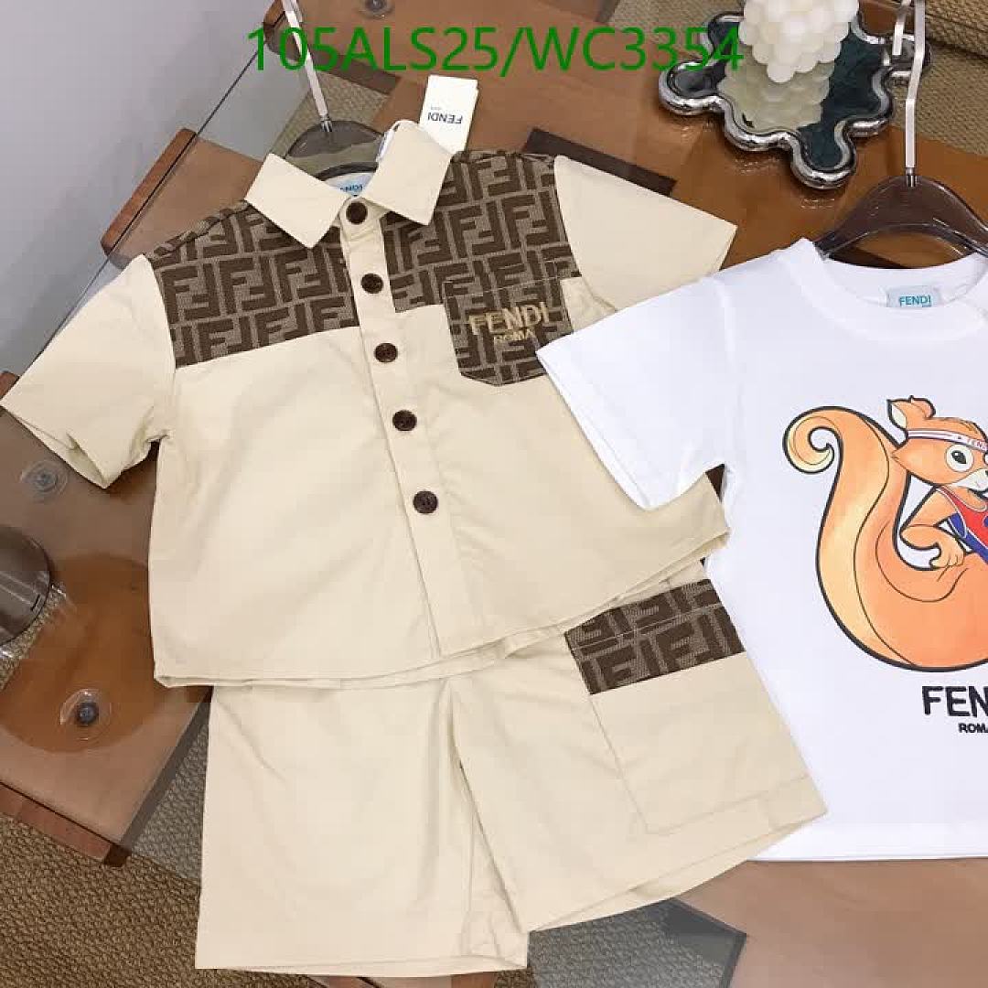 Fendi-Kids clothing Code: WC3354 $: 105USD