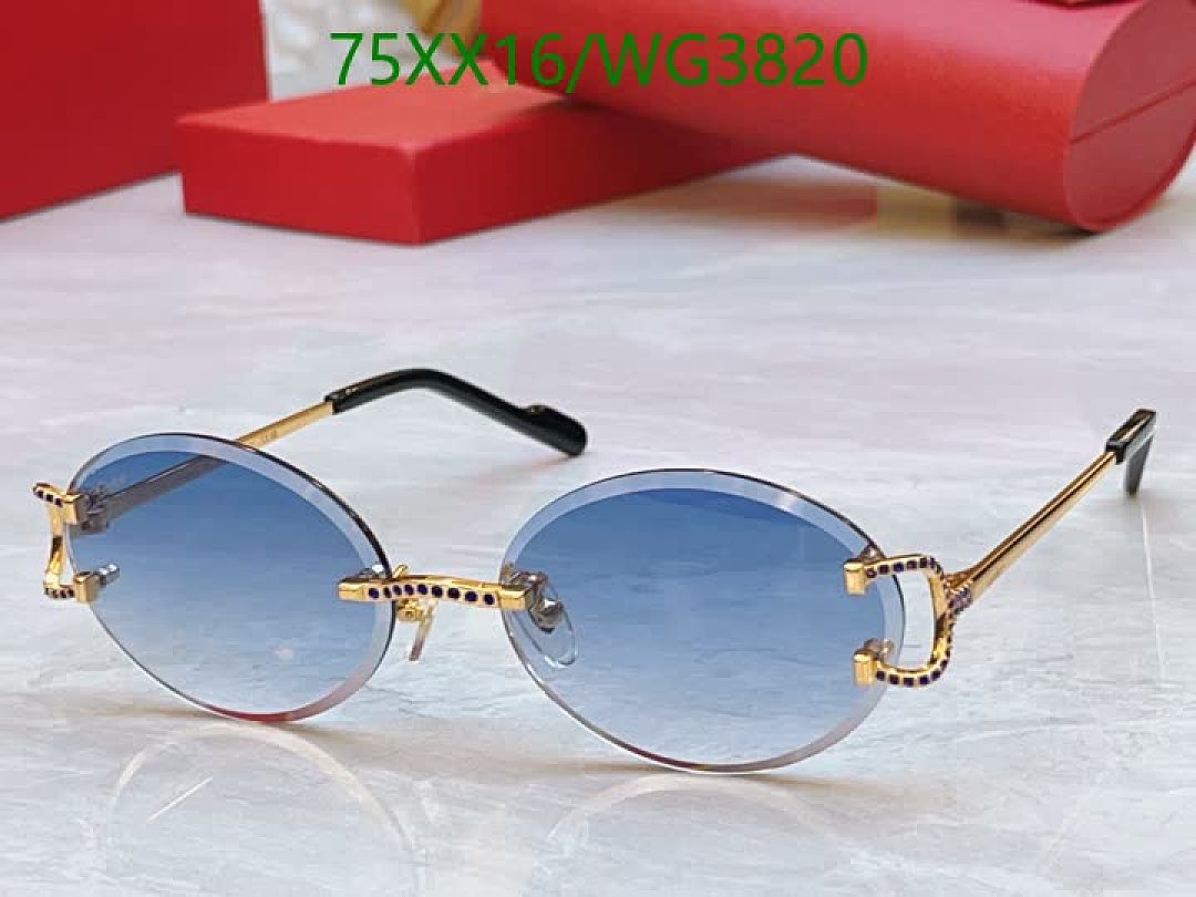 Cartier-Glasses Code: WG3820 $: 75USD