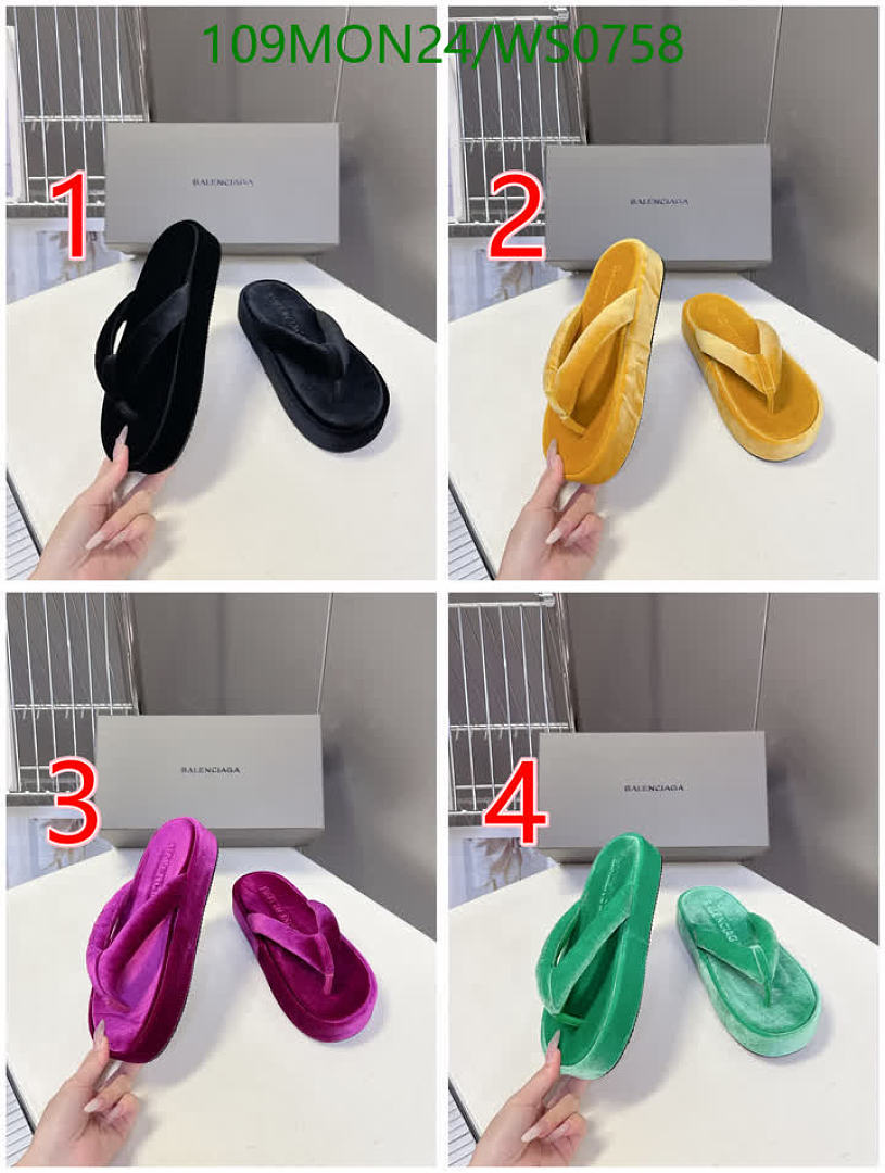 Balenciaga-Women Shoes Code: WS0758 $: 109USD
