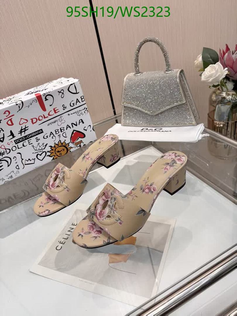 D&G-Women Shoes Code: WS2323 $: 95USD