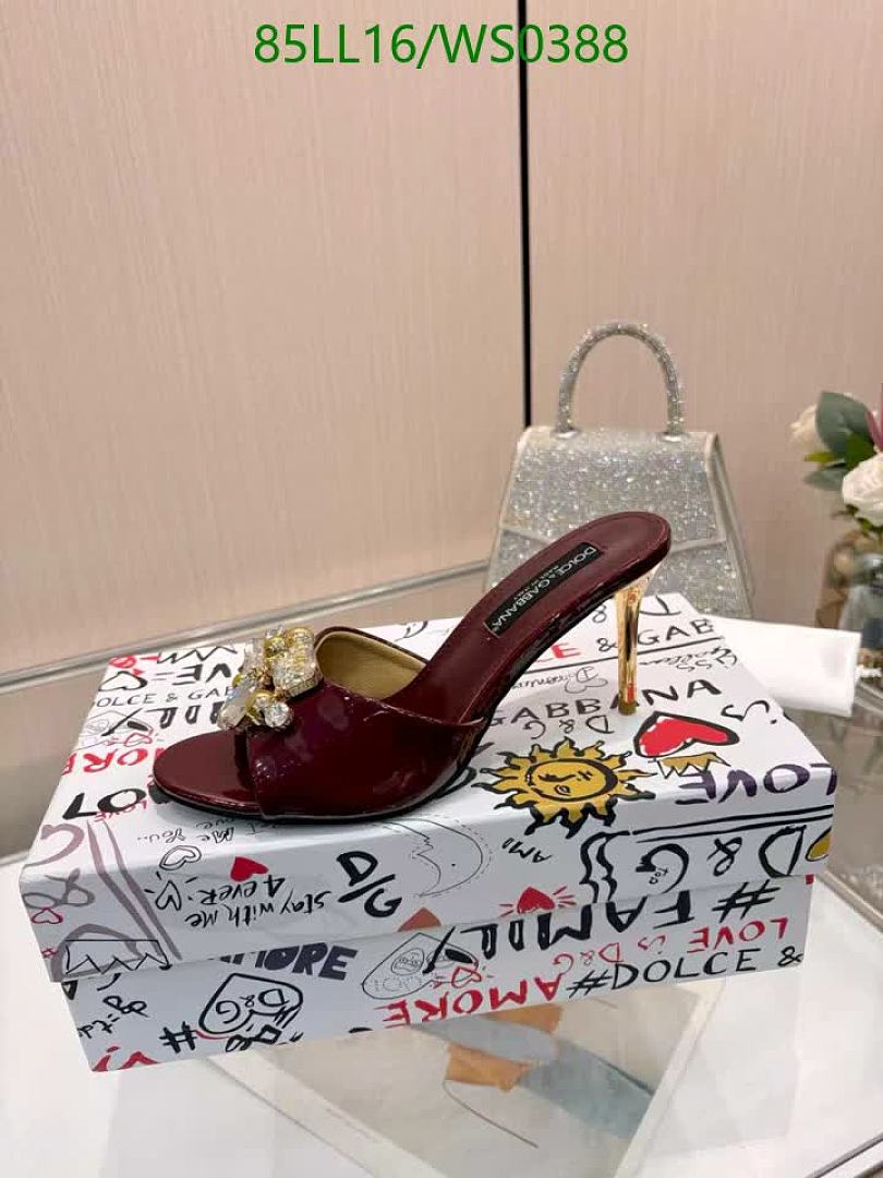 D&G-Women Shoes Code: WS0388 $: 85USD