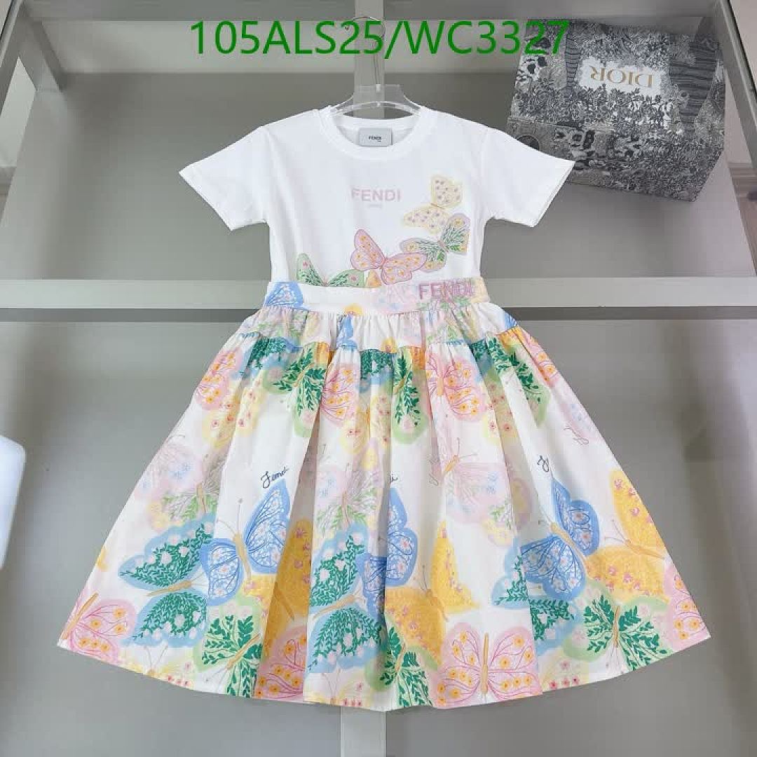 Fendi-Kids clothing Code: WC3327 $: 105USD