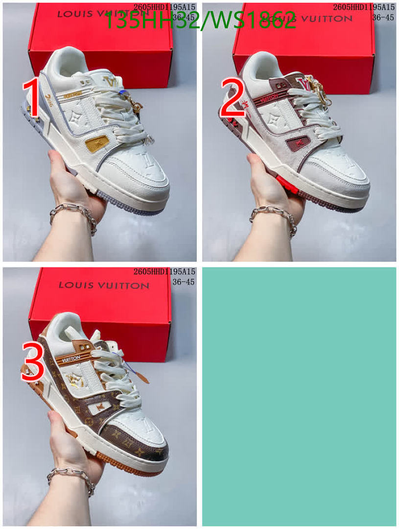 LV-Men shoes Code: WS1862 $: 135USD