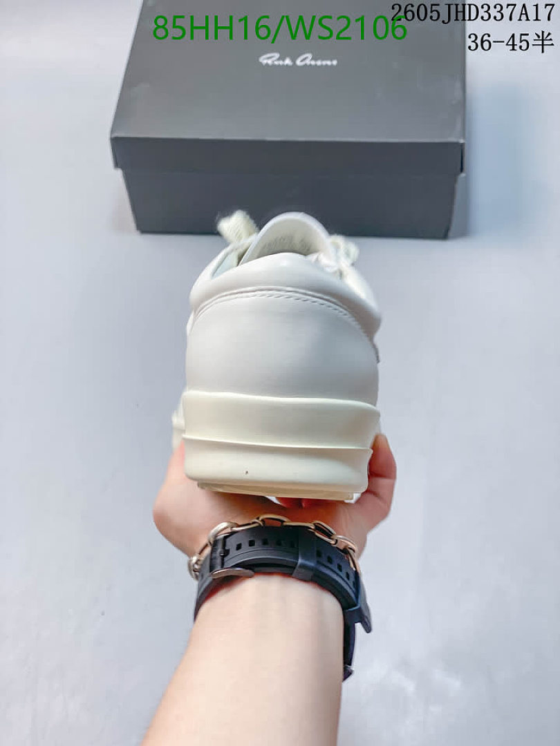 Rick Owens-Men shoes Code: WS2106 $: 85USD