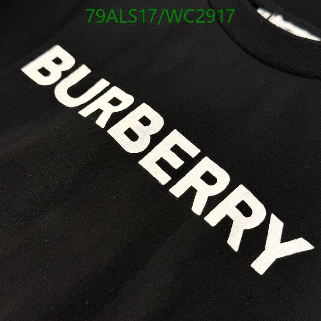 Burberry-Kids Clothing Code: WC2917 $: 79USD