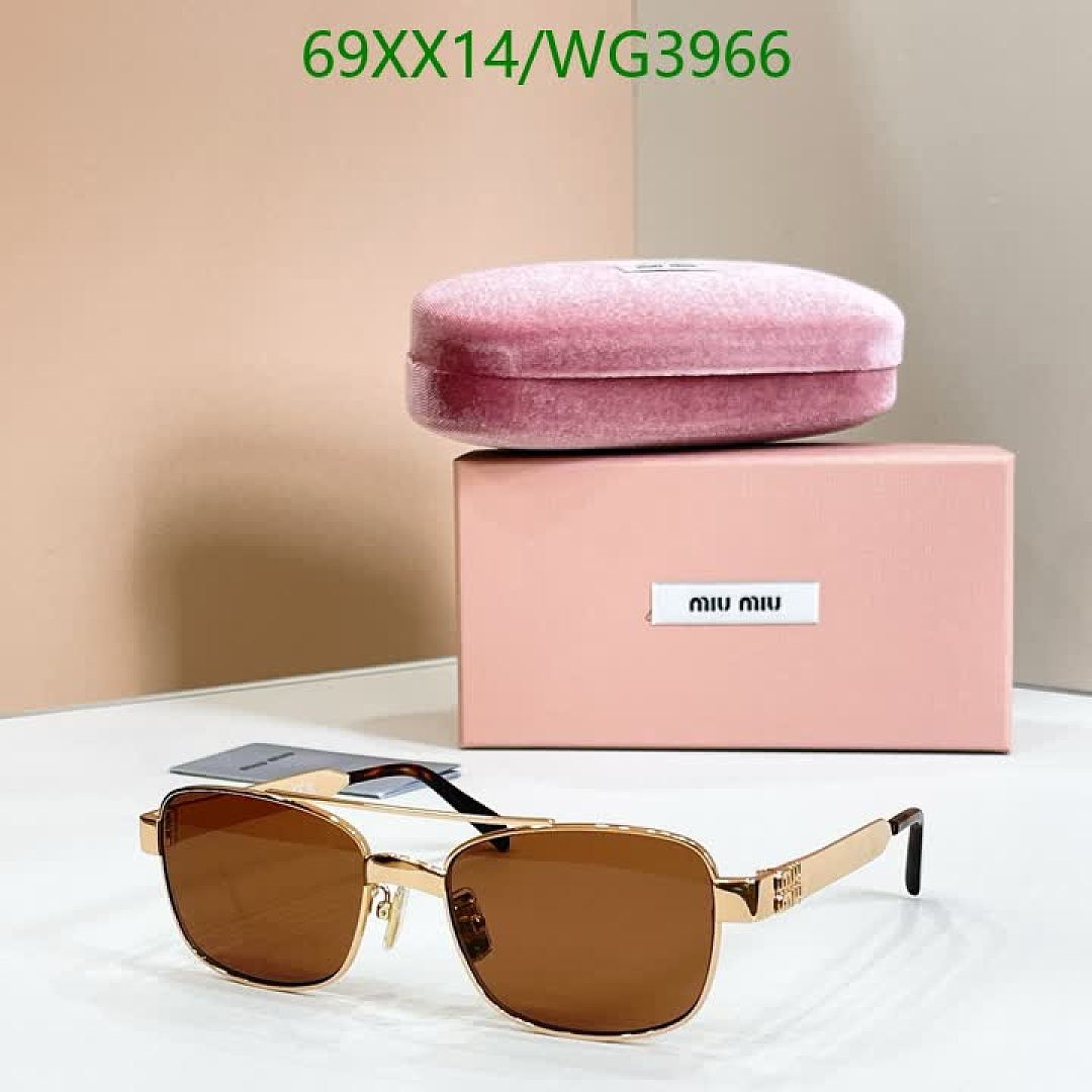 Miu Miu-Glasses Code: WG3966 $: 69USD