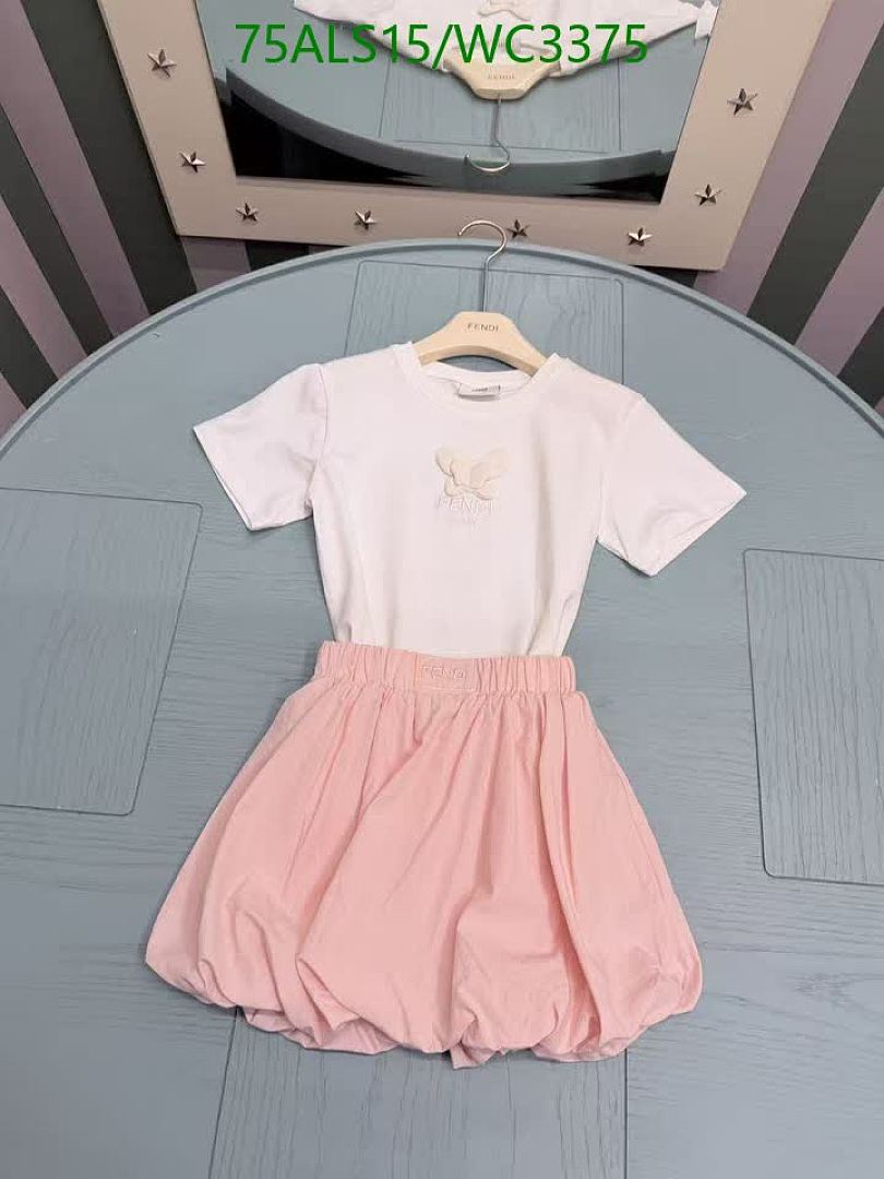 Fendi-Kids clothing Code: WC3375 $: 75USD