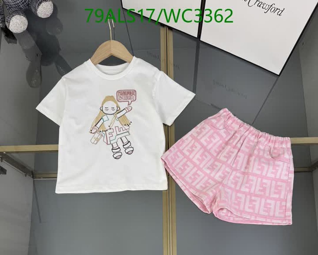 Fendi-Kids clothing Code: WC3362 $: 79USD