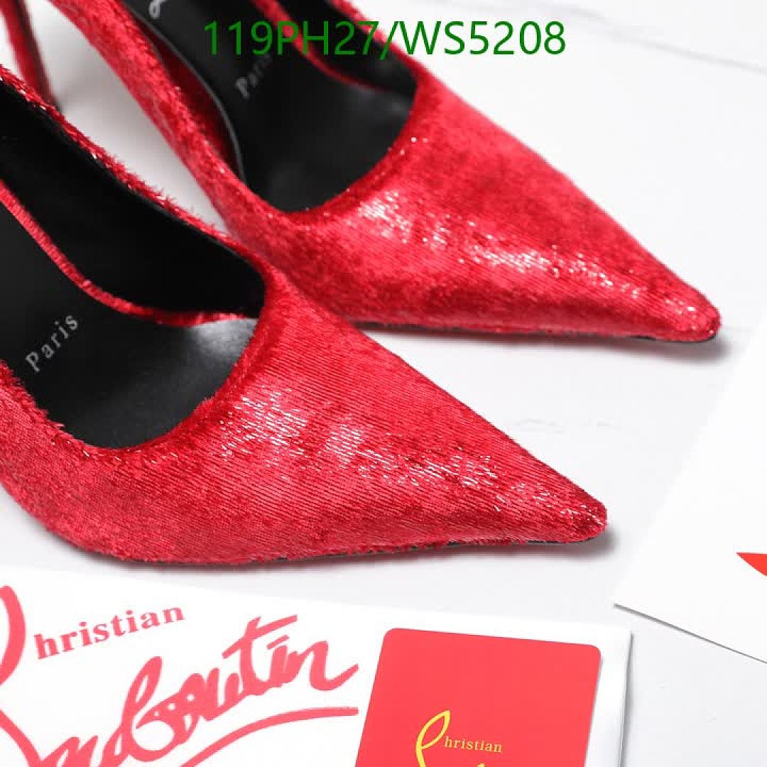 Christian Louboutin-Women Shoes Code: WS5208 $: 119USD