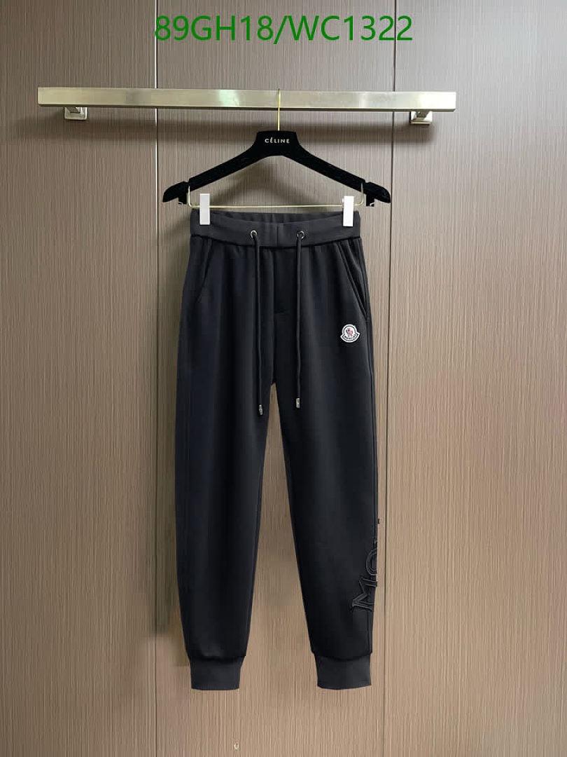 Moncler-Clothing Code: WC1322 $: 89USD