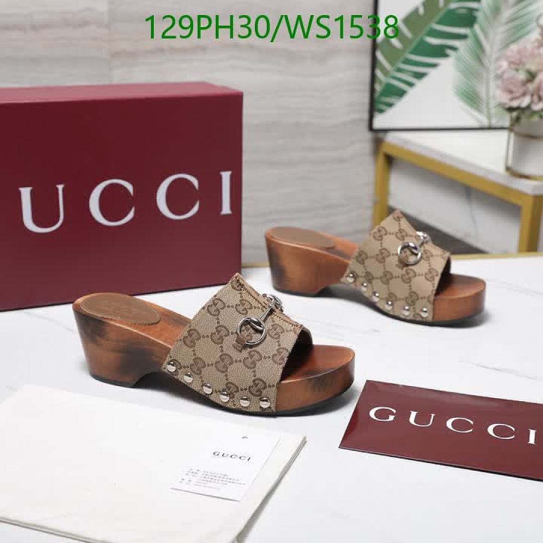 Gucci-Women Shoes Code: WS1538 $: 129USD
