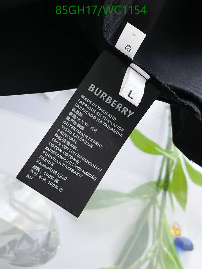 Burberry-Clothing Code: WC1154 $: 85USD