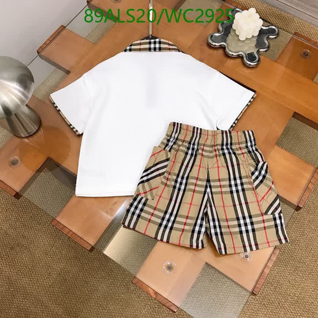 Burberry-Kids Clothing Code: WC2925 $: 89USD