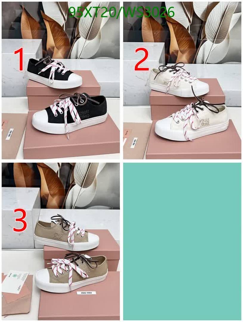 Miu Miu-Women Shoes Code: WS3026 $: 95USD