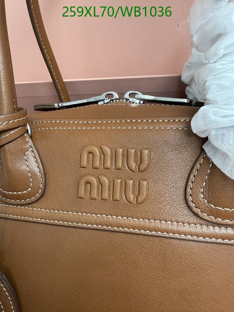 Miu Miu-Bag-Mirror Quality Code: WB1036 $: 259USD