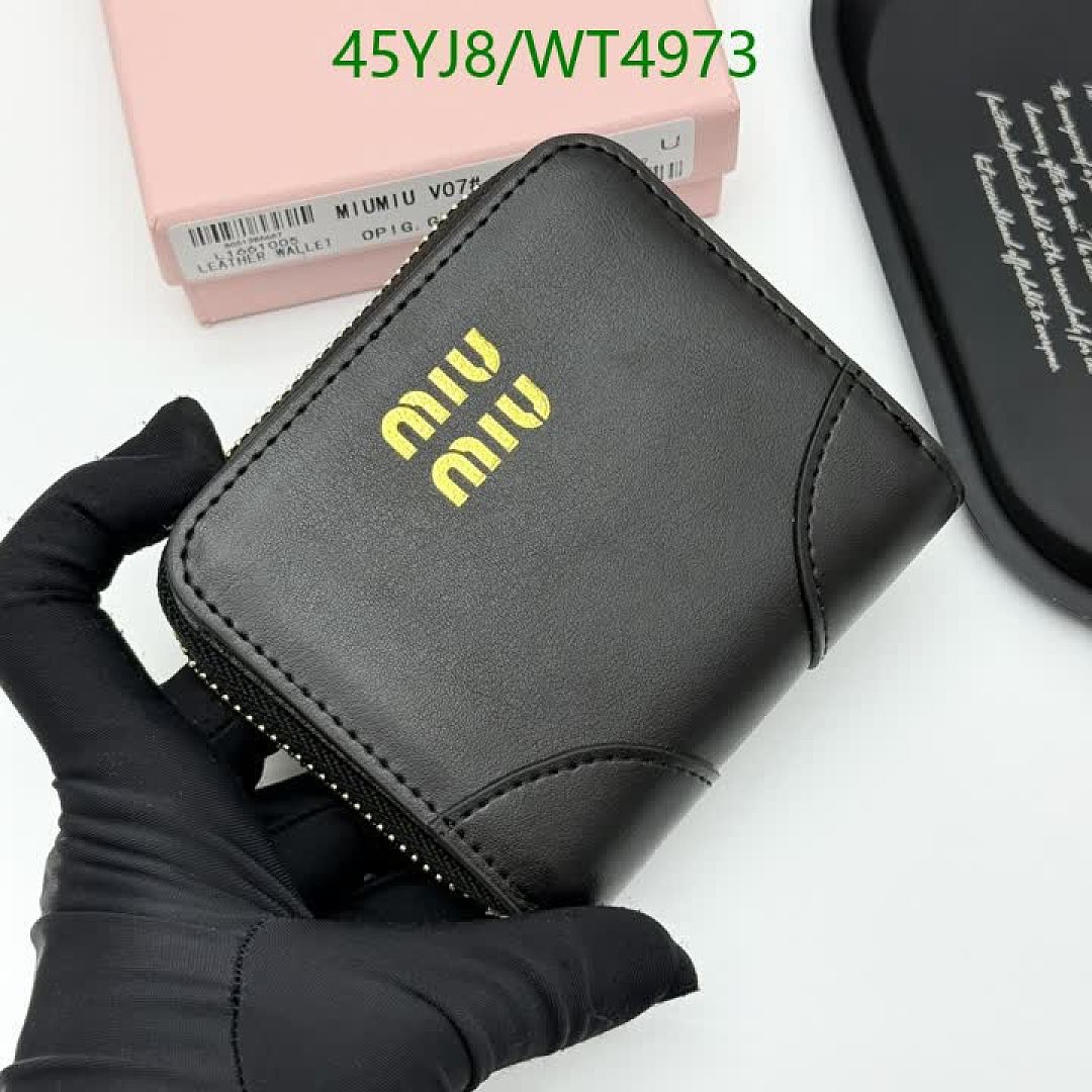 Miu Miu-Wallet-4A Quality Code: WT4973 $: 45USD