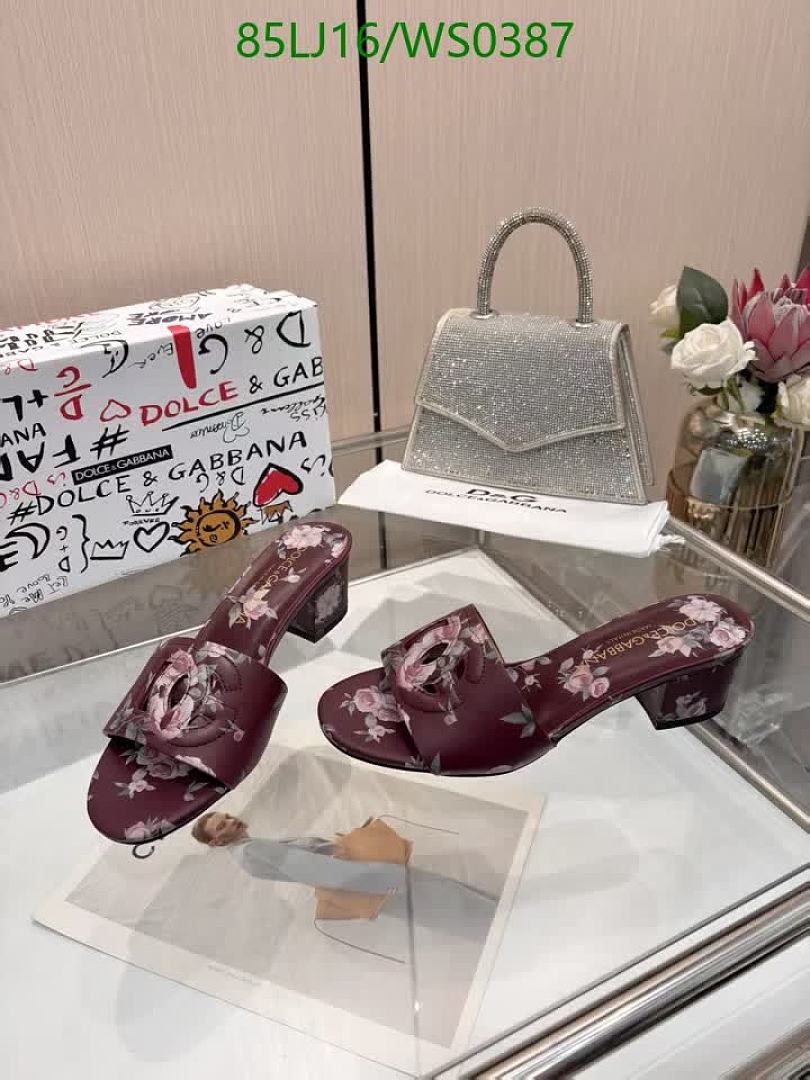 D&G-Women Shoes Code: WS0387 $: 85USD