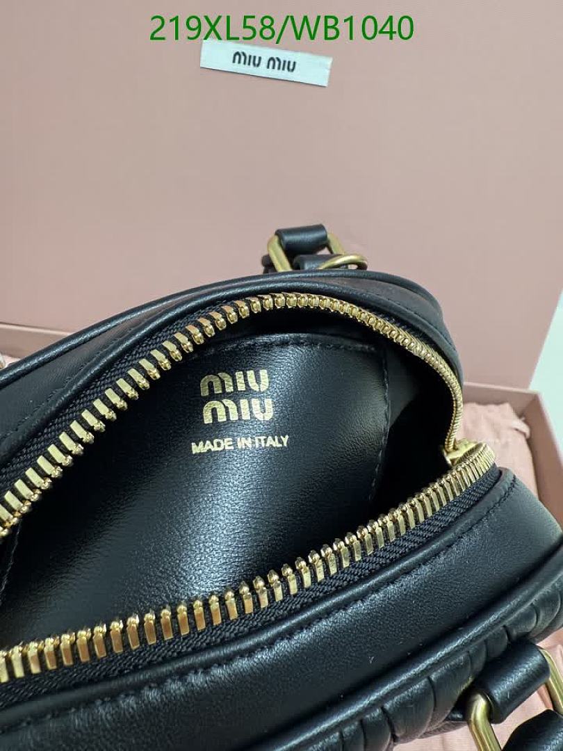 Miu Miu-Bag-Mirror Quality Code: WB1040 $: 219USD