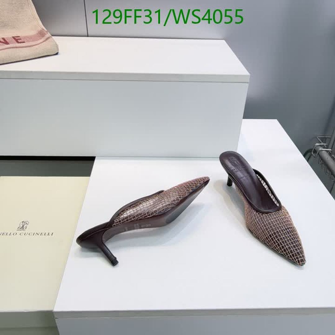 Brunello Cucinelli-Women Shoes Code: WS4055 $: 129USD